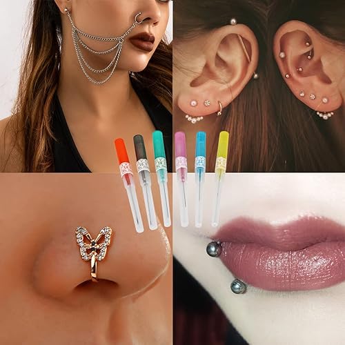 30Pcs Piercing Needles Ear Catheter Piercing Needles Tattoo Needles IV  Catheter Piercing Tattoo Supplies, Ho - Main Image