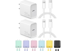 Charger for iPhone Charger Fast Charging 20W USB C Wall Charger with 6FT Super Fast Charger Cable Compatible with iPhone14/14