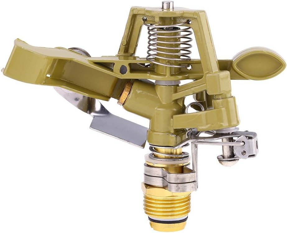 Watering Sprinklers Equipment 360° Rotary Zinc Alloy Water Irrigation Spray Sprinkler for Garden Yard Lawn (4) - Image 5