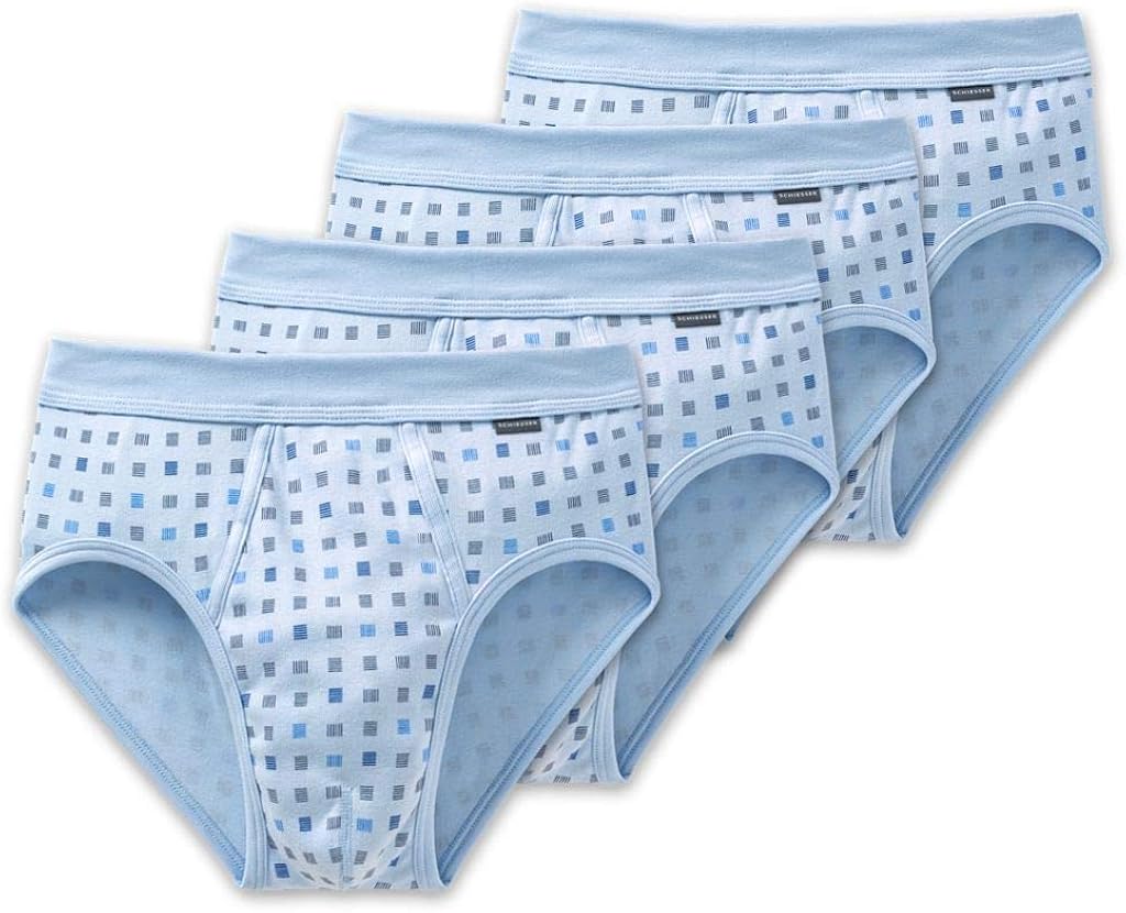 Schiesser Herren Sportslip mit Eingriff 2er Pack