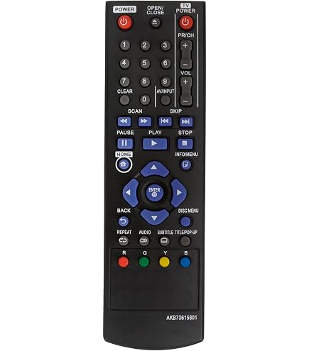 新しい交換リモートコントロールfor bd630?bd640?bd650?bp325?W LG Blu - ray Disc Player n5ksbvb Amazon.com: New Replacement Remote Control for LG BD630 BD640