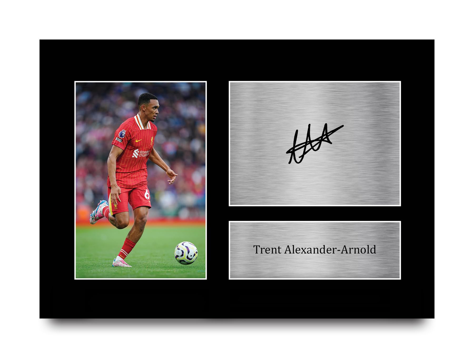 HWC Trading Trent Alexander-Arnold Gifts Signed A4 Printed Autograph Liverpool Gift Print Photo Picture Display