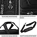 Aroprank 17 Inch Laptop Bag, Expandable Large Briefcase For Men, Nylon Messenger Bags Crossbody Travel Shoulder Bags for 17.3