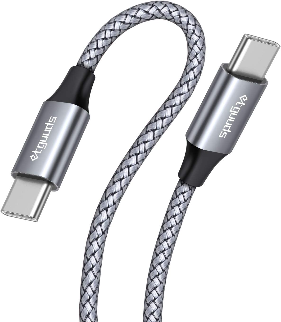etguuds USB C to USB C Long Cable 3M 60W, USB Type C to Type C PD Fast