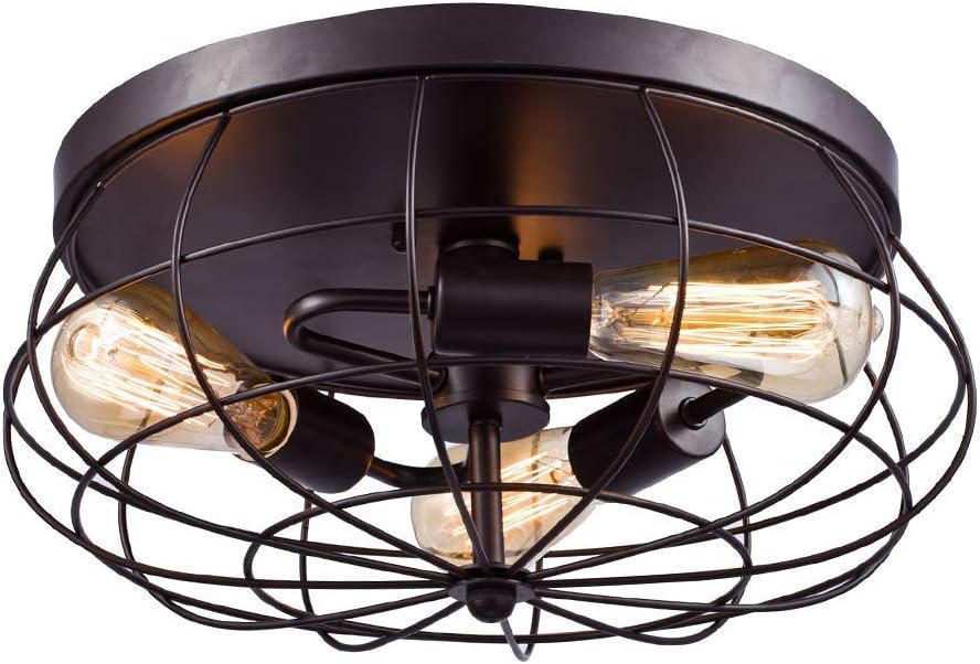 ZHANGYY Accesorios de iluminación Lámpara de Techo Vintage - Ventilador