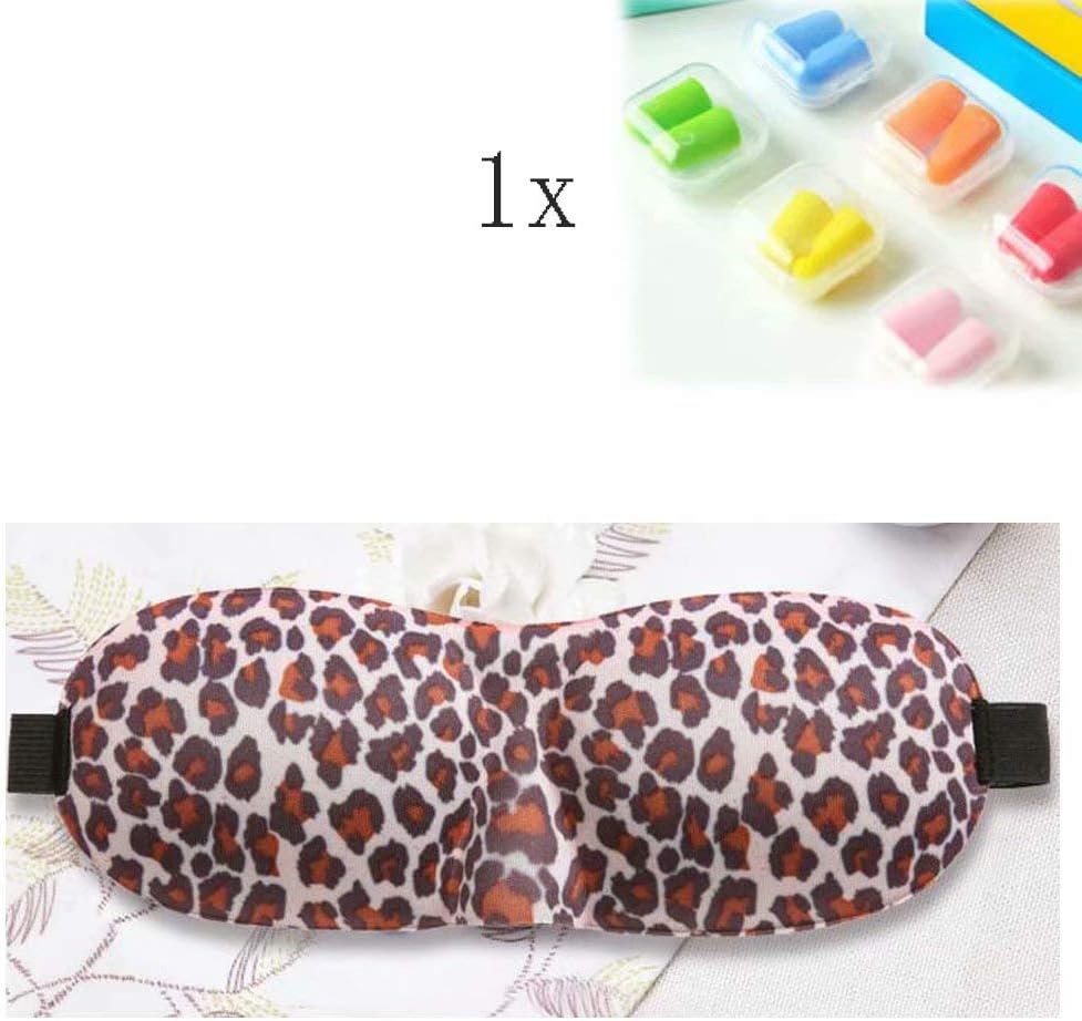 Sleep Mask, Sleeping Masks with Soft Memory Foam for Night Men&Women, Bed Eye Mask with Blackout Design,Comfortable Ear Plugs Set for Travel Flight