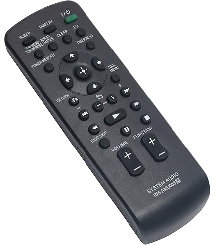 Replacement Remote For Sony Home Audio Systems - Compatible With SHAKE Series MHC Models