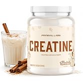 Primeval Labs Creatine Monohydrate Powder, Horchata Flavor, 120 Servings | Flavored Powder for Muscle Strength &amp; Recovery | Latin Aqua Fresca Flavors | Workout Supplement for Men &amp; Women