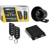 Scytek Car Alarm System with Keyless Entry &amp; Two 4-Button Chrome Remotes