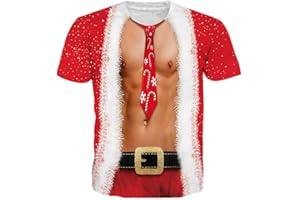 Goodstoworld Unisex 3D Fake Abs T Shirts Shredded Chest Printed Short Sleeve Costume Novelty Tees Shirt