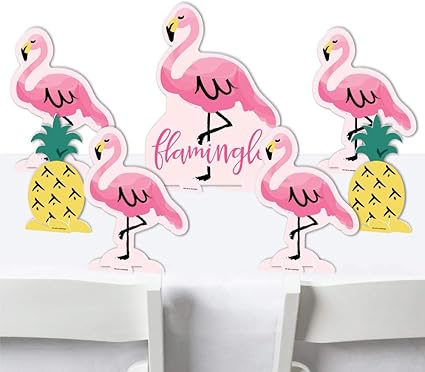 Amazon Com Big Dot Of Happiness Pink Flamingo Party Like A