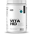 HD MUSCLE VitaHD Essential Multivitamin | Athlete-Specific Vitamins, Minerals, & Nutrients | Organic Mushroom Blend, KSM66 Ashwagandha, Ubiquinol | 60 Servings