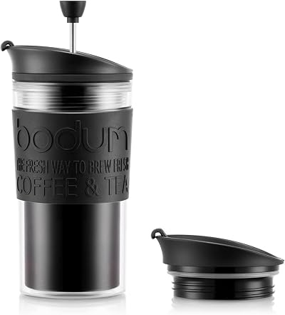 Bodum K11102-01 Travel Press Set Coffee Maker 0.35 L Black