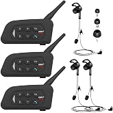 GaiRen Referee Headset, USB C Interface Communication System with Headset Earphone for Volleyball Official Football Soccer Handball (3 Pack)