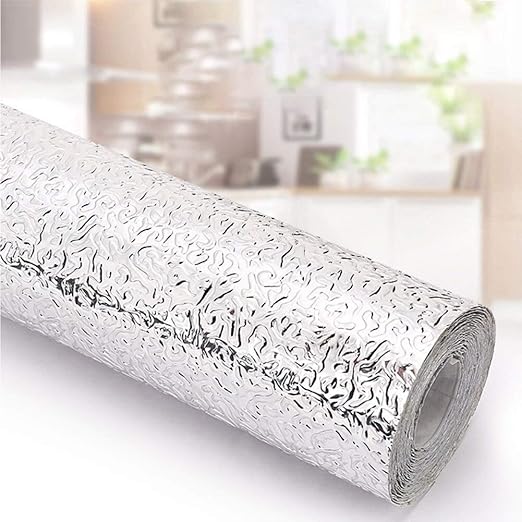 Fing (1 Meter) Peel and Stick Shelf Liner Sticker Self Adhesive