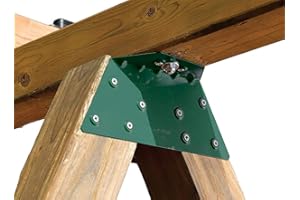 Swing-N-Slide WS 4467 EZ Frame Bracket for Swing Set Swing Beam (Includes 1 Bracket), Green