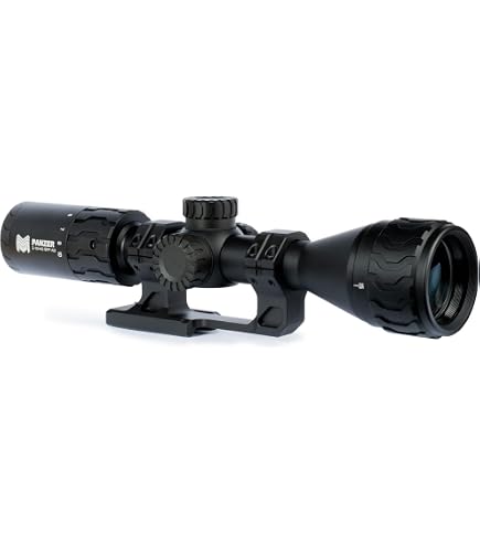 Amazon.com : Monstrum Panzer 4-12x44 Rifle Scope with AO