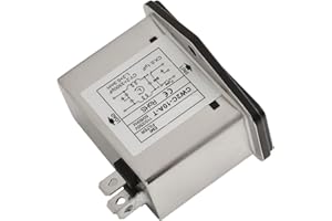 Brand Name CW2B-T CW2C-T IEC Socket Type Power Filter with Light Safety Switch, 3A 6A 10A AC for EMI Filter for Communication