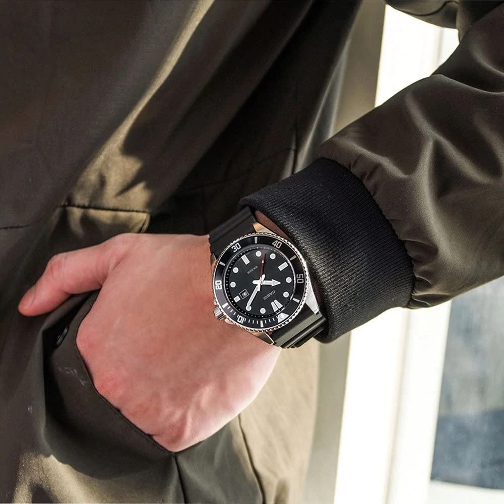 Casio Watch MDV-107-1A1VEF Divers Gents-Watch 200m