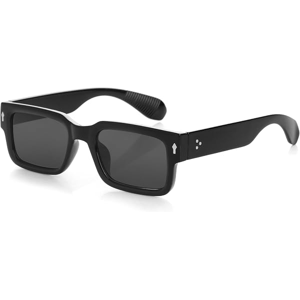 Amazon.com: TYUVIVO Small Rectangle Sunglasses Men Women  display picture 2