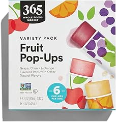 365 By Whole Foods Market, Fruit Pop-Ups Grape, Cherry, Orange, 18 Fl Oz