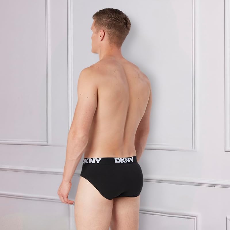 Uomo, Slip, Nero, Confezione da 3, Piccolo