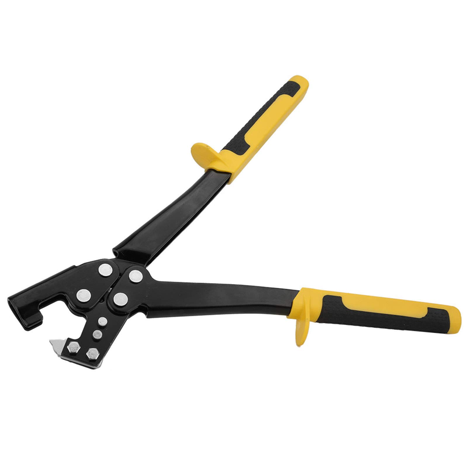 Longzhuo Steel Stud Crimper, Light Steel Keel Fixed Punching Pliers, Hand Keel Metal Punch Lock Drywall Hand Tool, Handle Stud Crimper for Decoration Ceiling