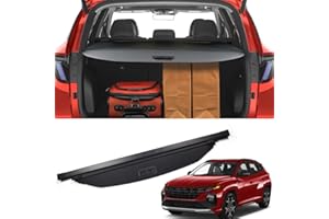 Marretoo for Hyundai Tucson Cargo Cover 2022 2023 2024 2025 Black Retractable Trunk Cover for Hyundai Tucson Accessories