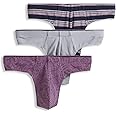 Jockey Men's Underwear True Style Thong - 3 Pack