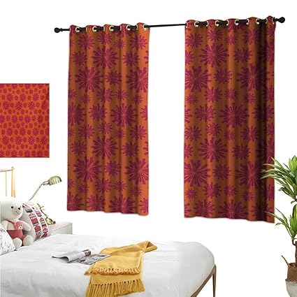 Amazon Com Floral Decor Curtains By Modern Design With