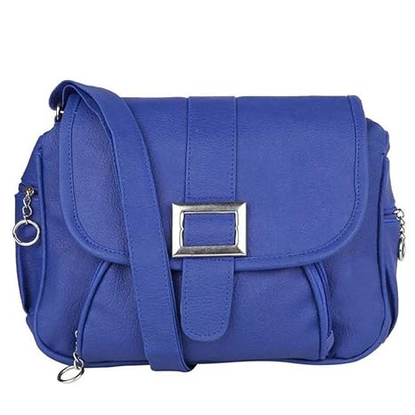 Buy Meraki Sasha Sling Bag Blue (Flap 