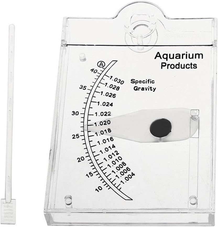 Sea Hydrometer Salinity Meter Specific Gravity Test for Aquarium Fish Tank Water Marine Sea Saltwater