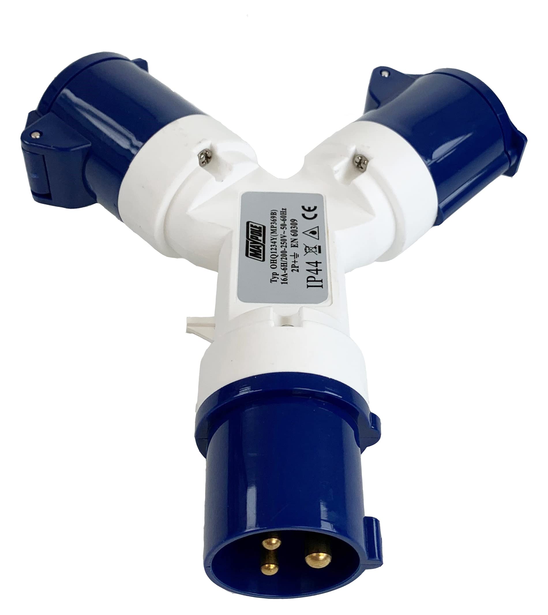 BITS4REASONS MAYPOLE NEW MODEL HOOK-UP - CARAVAN MOTORHOME ELECTRICAL (MP369B, SPLITTER)