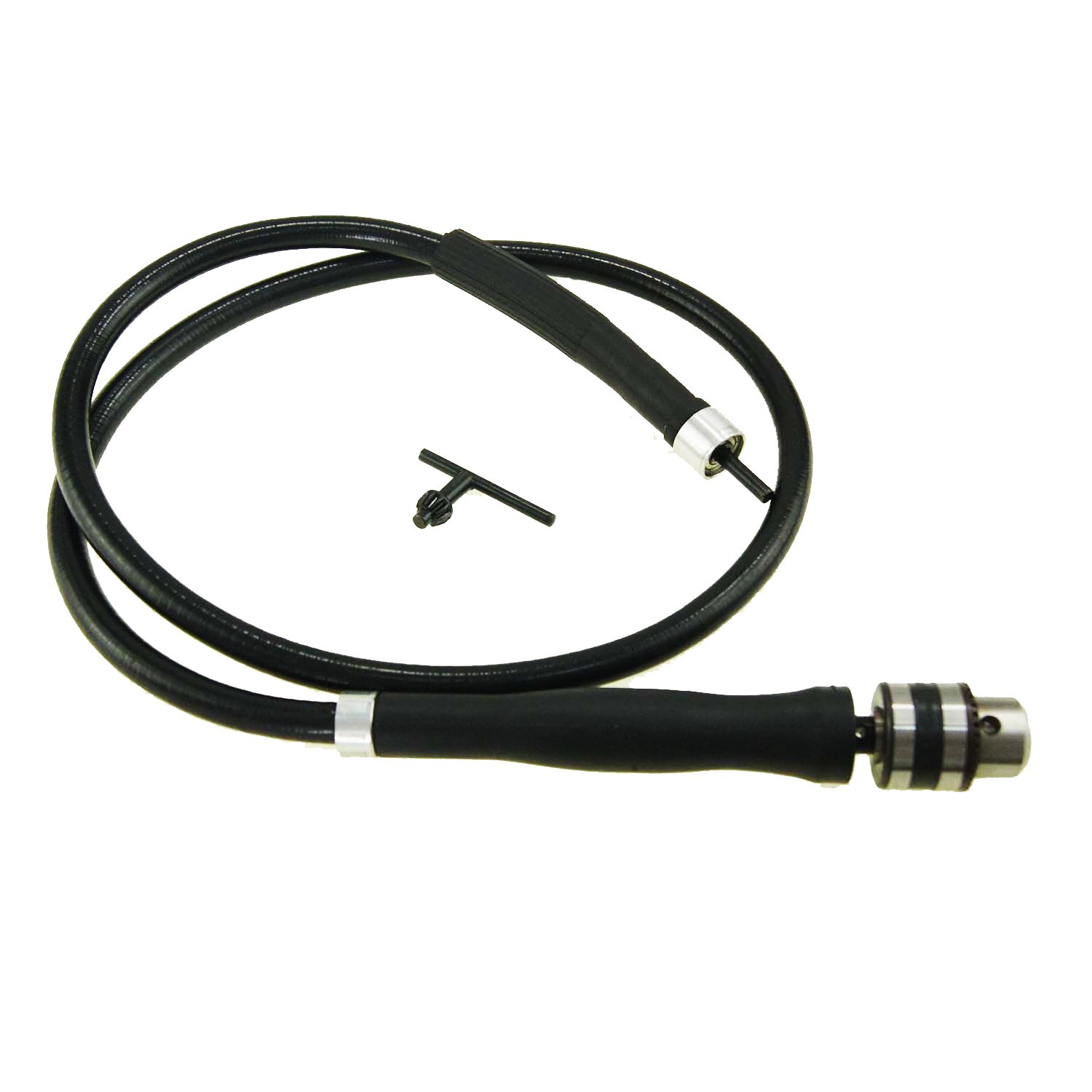 KATSU Flexible Drill Extension Shaft with 10mm Key Chuck 55 Inch, Multi-Purpose Mini Die Grinder Rotary Tool Accessory Adapter Attachment 105045 โ image 1