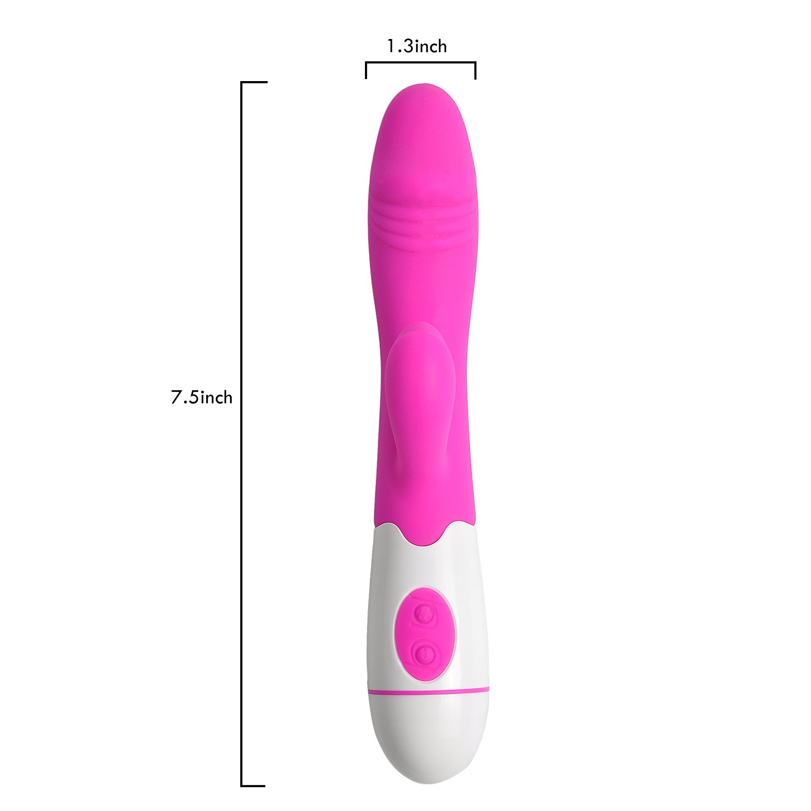 Tracy\'s Dog Vibratoren für Sie Silikonvibrator - Sexspielzeug für Frauen Zur Stimulation von Klitoris Und G-Punkt - Erotik Spielzeug, Dildo, Rabbit Vibrator Mit 30 Vibrationsstufen – Wasserfest