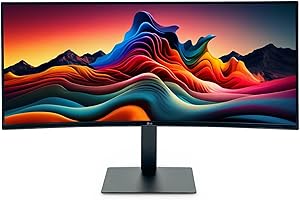LG UltraWide 34 Inch WQHD HDR 10 Curved Monitor120Hz 5ms3440 x 1440BlackReader Mode34U62TB-BTilt/Height/Swivel St