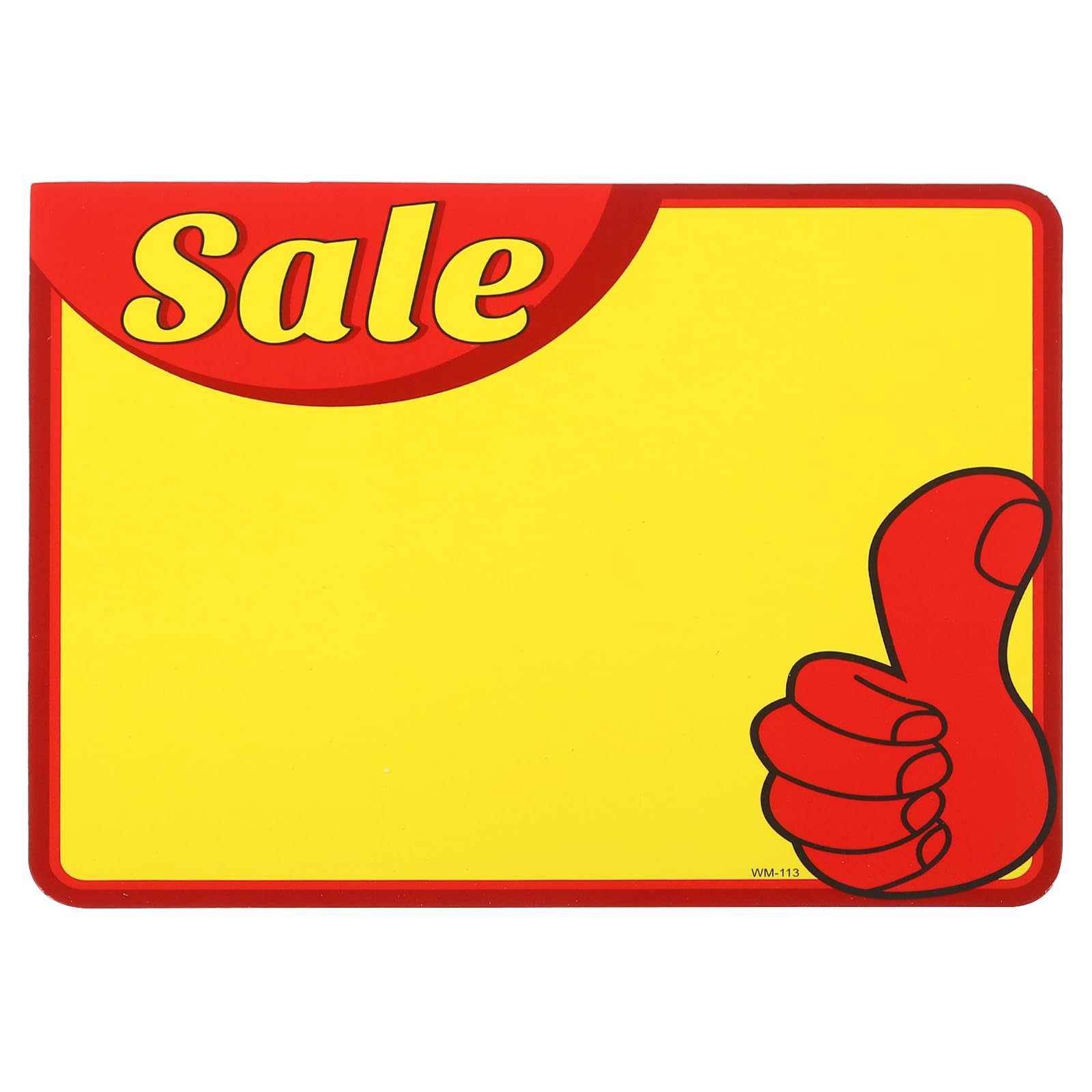 PATIKIL 80pcs Star Burst Signs, 7x5.5in Blank Star Burst Signs Price Tag Stickers Pricing Tags Fluorescent Neon Paper for Sign Retail Store Vehicle, Square Sale