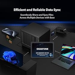 GIGASTONE 2TB NAS SSD Drive (4-Pack) 24/7 Durable