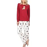 PajamaGram Flannel Pajamas Women - PJ Set Women, Novelty