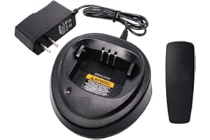 IFREQTECH CP200 Charger for Motorola CP200 CP340 CP360 CP380 CP040 CP140 PM400 PR400 Radio Battery NNTN4496 NNTN4497 NNTN4970 Charger WPLN4137BR WPLN4137A PMPN4137A