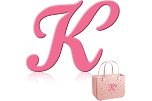 Alixumiss Decorative Lettering Charms for Bogg Bag, Alphabet Lettering Accessories, Decorative Bogg Bag Charms Insert Alphabet Lettering, Alphabet 3D Letters for Personalizing Handbag DIY