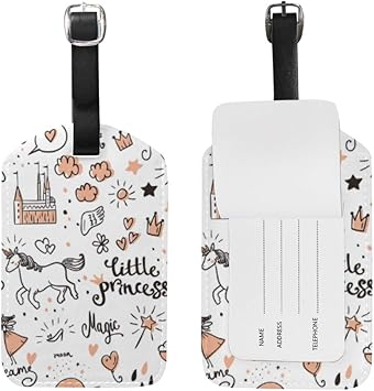 chic luggage tags