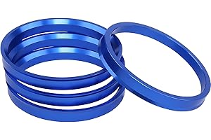 YANANGPARTS 64.1 to 72.6 Hub Centric Rings (Pack of 4) Aluminium Alloy Wheel Center Rings Hubrings 72.6 to 64.1 ID=64.1mm OD=72.6mm