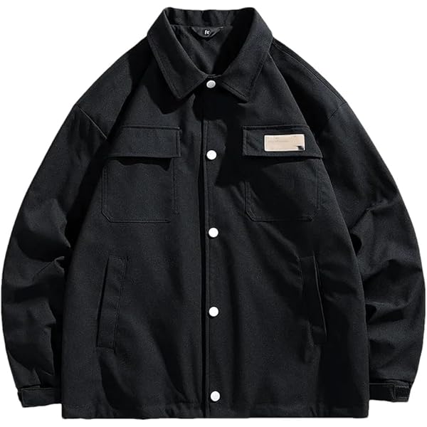 GYXHPTD Bomber Jacket Techwear For Men Punk Hip Hop Style