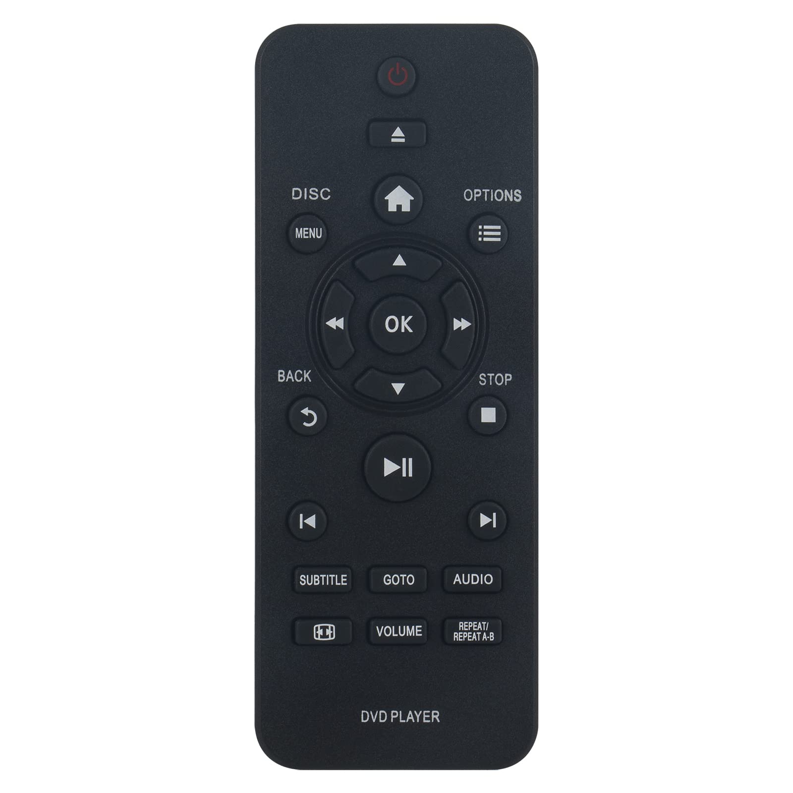VINABTY RC-5721 Remote Control Replacement fit for PHILIPS DVD Player DVP2800 DVP2880 DVP3602 PT7899 RC 5721 RC5721 Remote Control