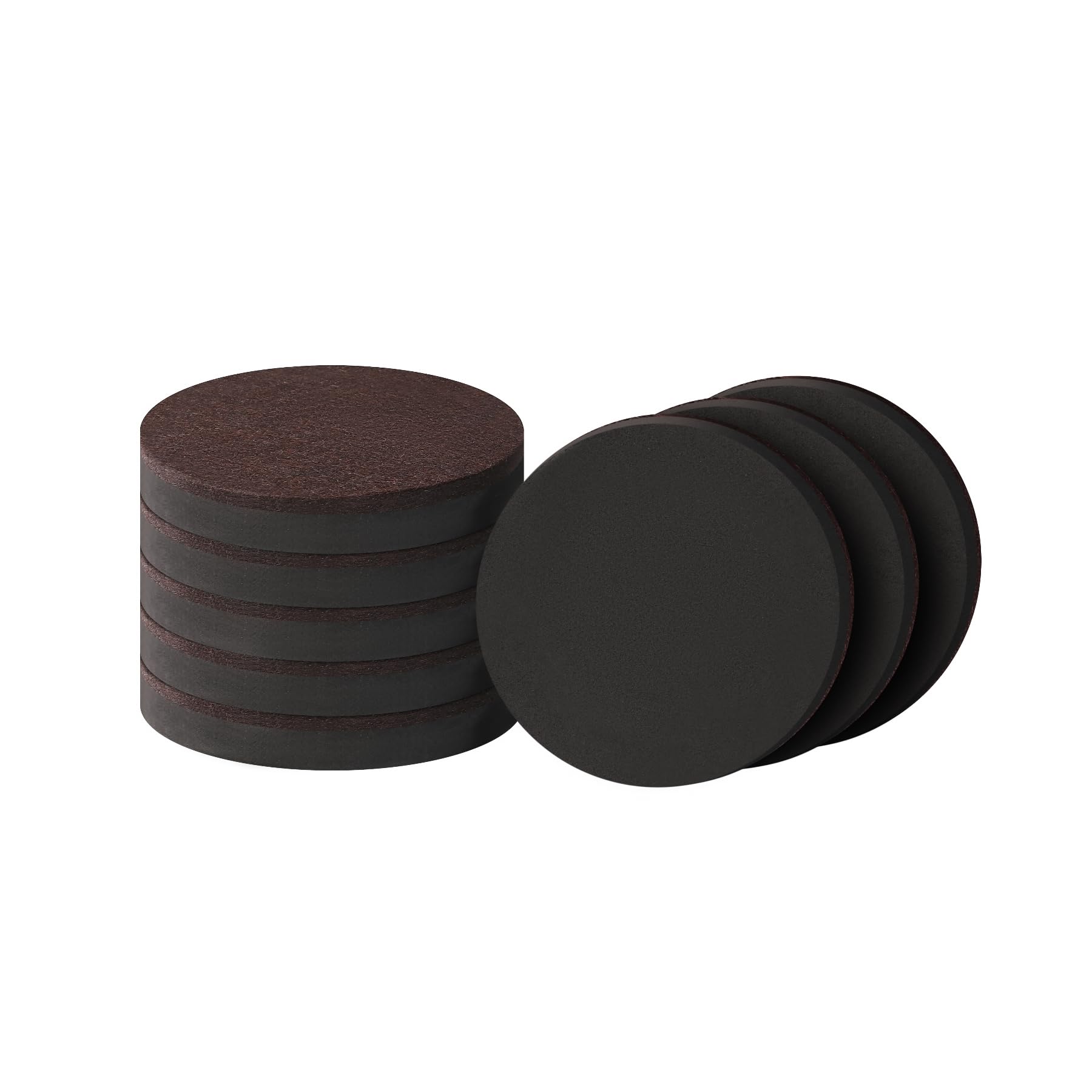 Photo 1 of Felt Furniture Sliders for Hardwood Floors - FURNIGEAR 8 PCS 3 ½" Furniture Moving Pads Sliders – Heavy Duty Felt Sliders Chair Leg Floor Protectors - Move Your Furniture Easily & Safety