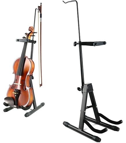 Amazon.com: Hercules Stands DS571BB Violin Std Travlite w/Bag