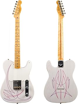 Fender Esquire Electric Guitar
 - Fender Custom Shop Limited Relic Pinstripe Esquire Electric Guitar White Blonde Amazon Ca Musical Instruments Stage Studio
