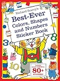 Richard Scarry's Best Ever Colors, Shapes, and Numbers: Includes Giant Poster and 80+ Stickers! (Richard Scarry's Sticker and Poster Books)