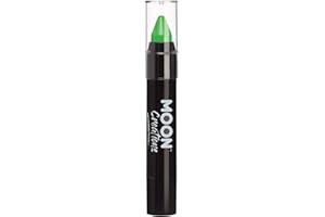 Face Paint Stick / Body Crayon makeup for the Face & Body by Moon Creations - 0.12oz - Green